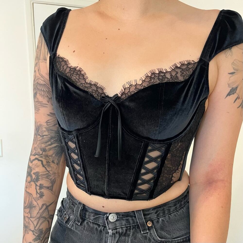 Black Corset Top